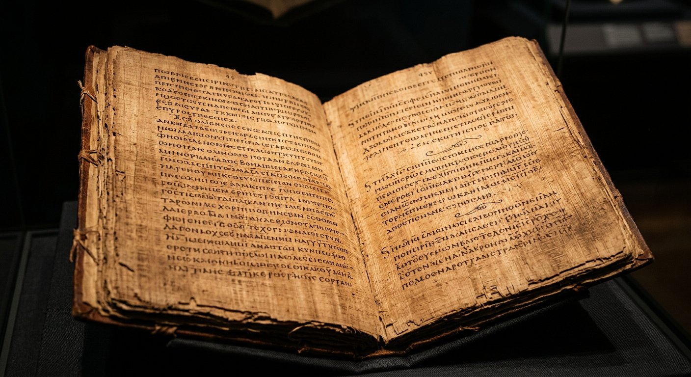 Manuscrit ancien de la Septante en écriture grecque
