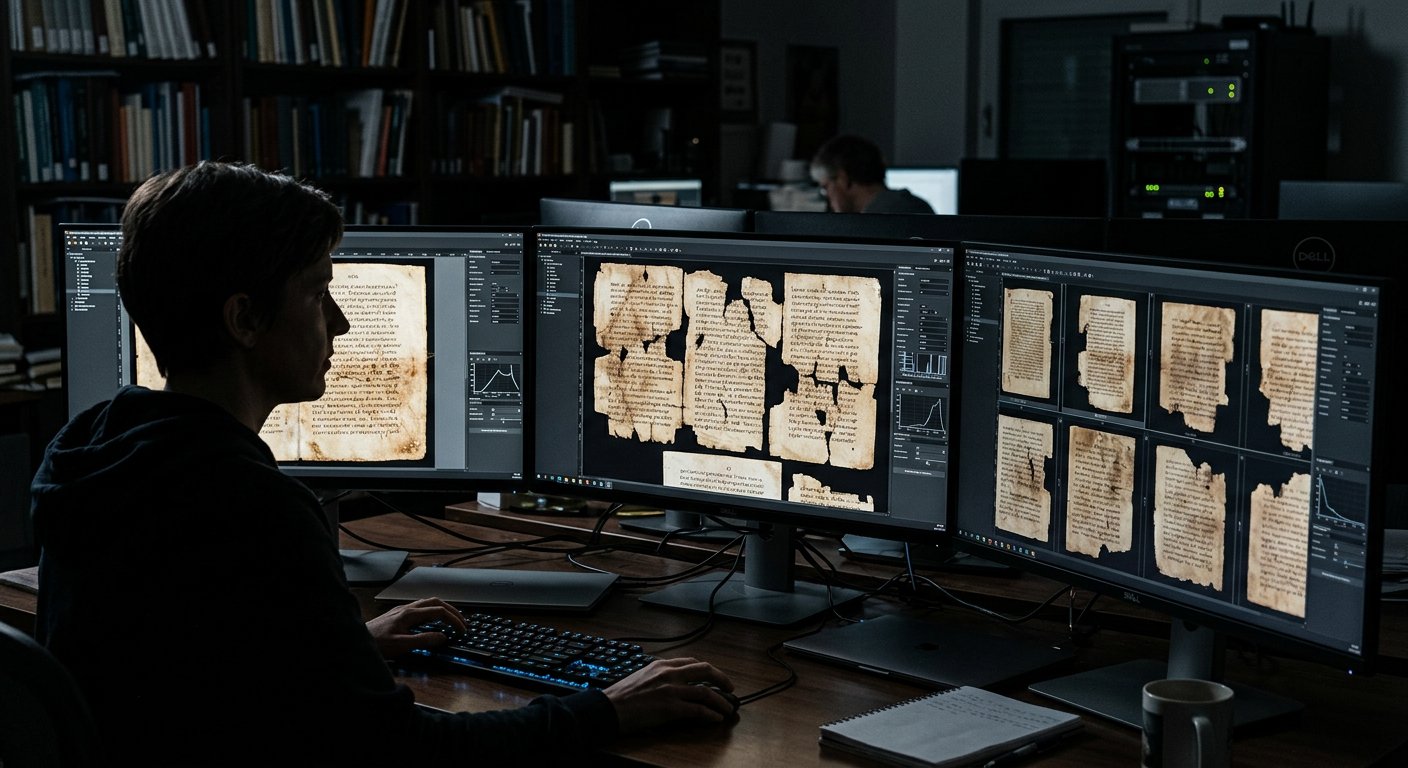Reconstitution numérique du Codex H sur écrans